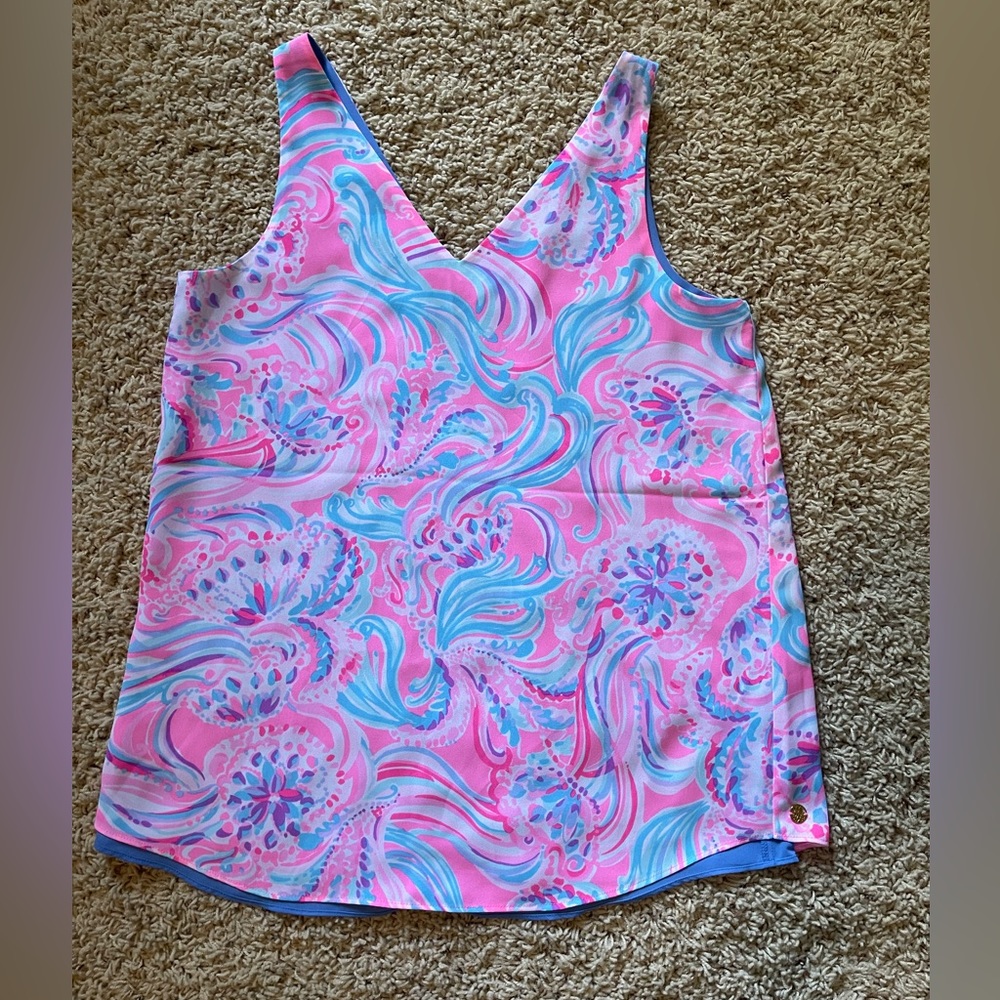 Lilly Pulitzer reversible top